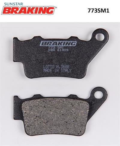 YARI METALİK ARKA FREN BALATASI / CF MOTO / MT / 450cc / ARKA  / 2024-2025