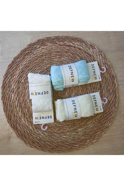 3 Adet Pamuklu Unısex Çocuk Ve Bebek Külotlu Çorap