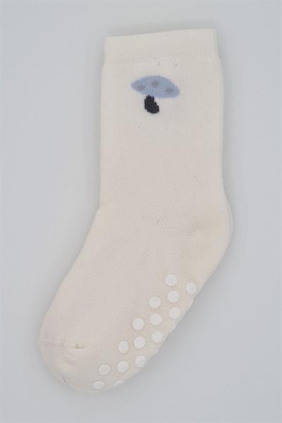 3 Çift Havlu Pamuklu Kaydırmaz Taban  Kışlık Kız Çocuk Ve Bebek Soket Çorap