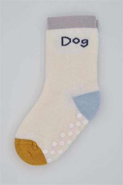 3 Çift Havlu Pamuklu Kaydırmaz Taban  Kışlık Kız Çocuk Ve Bebek Soket Çorap