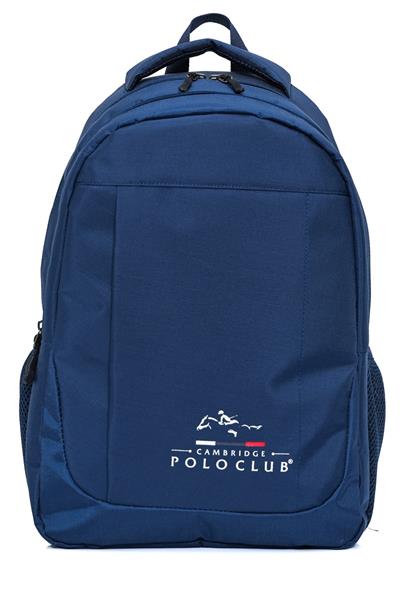 Cambridge Polo Club Unisex Çok Gözlü Günlük Sırt Çantası - Okul Çantası Lacivert