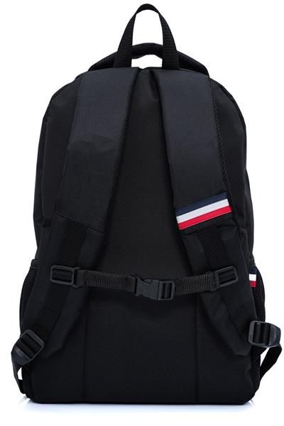 Cambridge Polo Club Unisex Çok Gözlü  Sırt Çantası - Okul Çantası Siyah