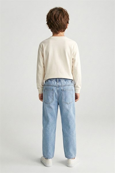 Dmb Boys & Girls Dmb Erkek Çocuk Baskılı Sweatshirt (4-9) Krem