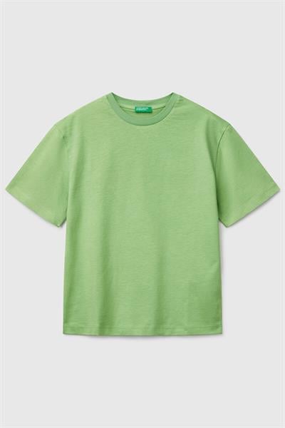 United Colors of Benetton Erkek Çocuk T shirt A.Yeşil 3I1XC10O4 