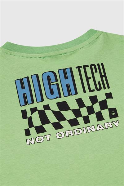 United Colors of Benetton Erkek Çocuk T shirt A.Yeşil 3I1XC10O4 