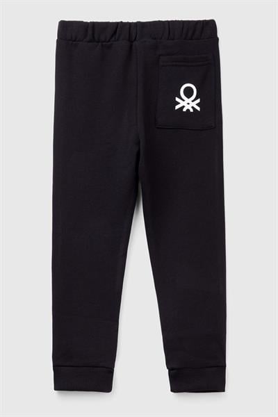 United Colors of Benetton Erkek Çocuk Eşofman Altı Siyah 3J70GF010 