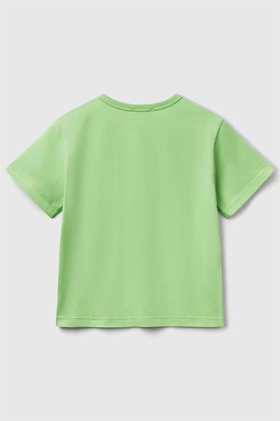 United Colors of Benetton Erkek Çocuk Tshirt A.Yeşil 3JERG10JQ