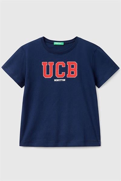 United Colors of Benetton Erkek Çocuk T shirt Lacivert 3I1XG10HT