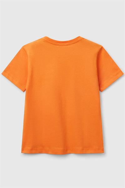 United Colors of Benetton Erkek Çocuk T shirt Turuncu 3I1XG10IJ