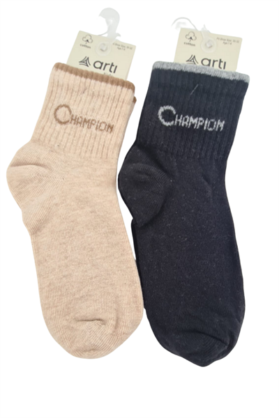 Erkek Çocuk Çorap Soket 6 Çift Siyah-Lacivert-Gri-Beyaz-Kahve-Mavi