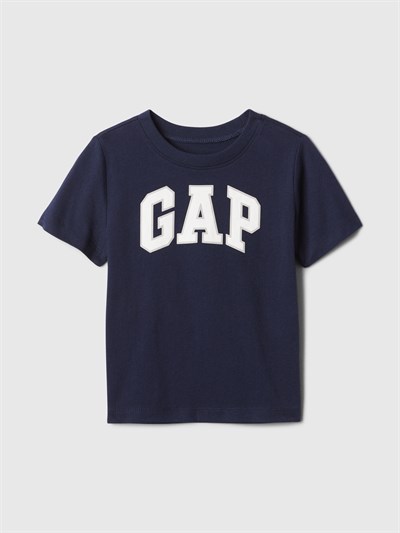 GAP Erkek Bebek Gap Logo T-Shirt Lacivert