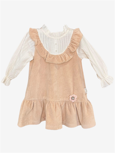 Kız Bebek Kadife Elbise