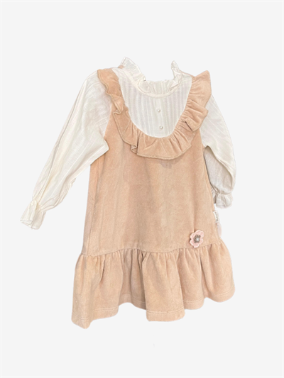 Kız Bebek Kadife Elbise