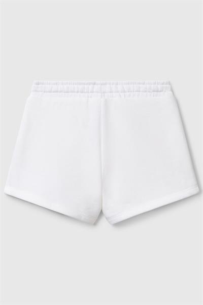 United Colors of Benetton Kız Çocuk Şort Beyaz 3J70G901R