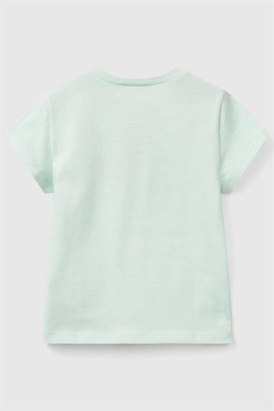 United Colors of Benetton Kız Çocuk T shirt Mint 3I1XG10HU