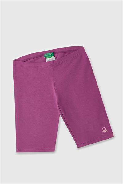 United Colors of Benetton Kız Çocuk Tayt Mor BNT-G21761  