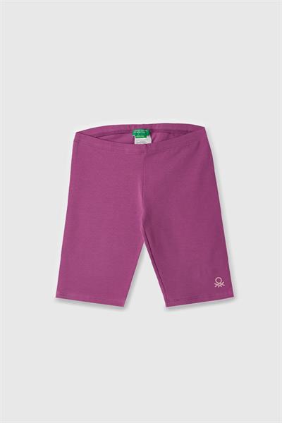 United Colors of Benetton Kız Çocuk Tayt Mor BNT-G21761  