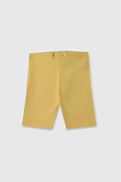 United Colors of Benetton Kız Çocuk Tayt Sarı BNT-G21761  