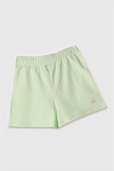 United Colors of Benetton Kız Çocuk Şort Mint BNT-G21795