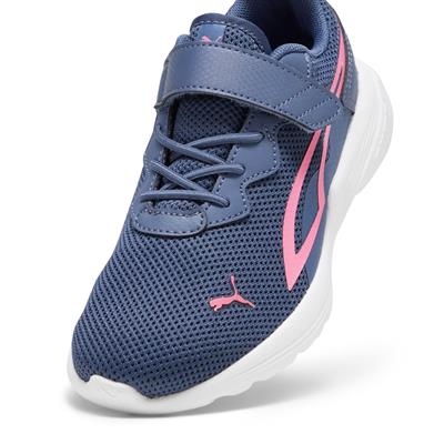 Puma All-Day Active AC+ PS-Inky Blue-Strawberry Burst Çocuk Ayakkabı-Mavi