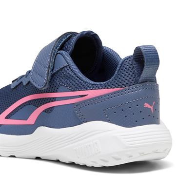 Puma All-Day Active AC+ PS-Inky Blue-Strawberry Burst Çocuk Ayakkabı-Mavi