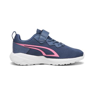 Puma All-Day Active AC+ PS-Inky Blue-Strawberry Burst Çocuk Ayakkabı-Mavi