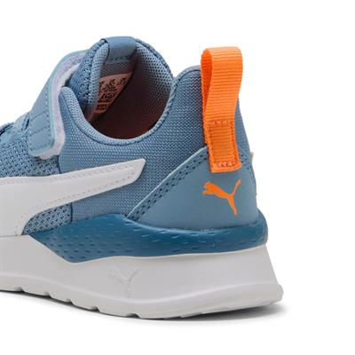 Puma Anzarun Lite AC+ PS-Cool Blue-White-Orange Glo Çocuk Ayakkabı-Mavi