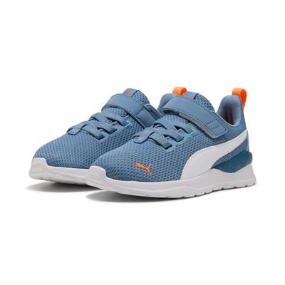 Puma Anzarun Lite AC+ PS-Cool Blue-White-Orange Glo Çocuk Ayakkabı-Mavi