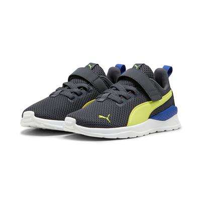 Puma Anzarun Lite AC+ PS-Galactic Gray-Lemon Sherbert-Black Çocuk Ayakkabı-Gri