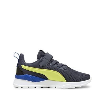 Puma Anzarun Lite AC+ PS-Galactic Gray-Lemon Sherbert-Black Çocuk Ayakkabı-Gri
