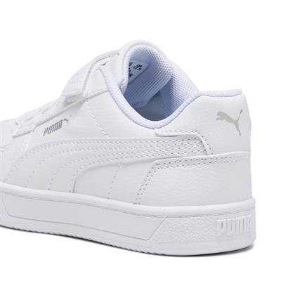 Puma Caven 2.0 AC+ PS-White-Silver-Black Çocuk Ayakkabı-Beyaz