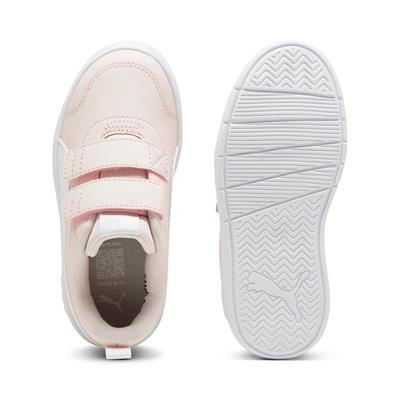 Puma Courtflex V3 V PS-Island Pink-White Çocuk Ayakkabı-Pembe