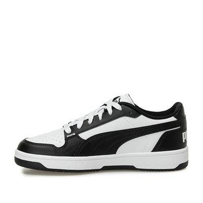 Puma Reb-L Jr-White-Black Çocuk Ayakkabı-Siyah Beyaz