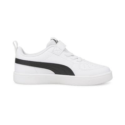 Puma Rickie AC+ PS-White-Black Çocuk Ayakkabı-Beyaz