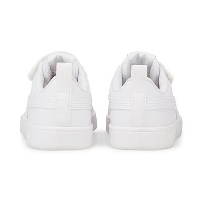 Puma Rickie AC+ PS-White-Glacier Gray Çocuk Ayakkabı-Beyaz