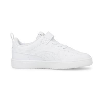 Puma Rickie AC+ PS-White-Glacier Gray Çocuk Ayakkabı-Beyaz