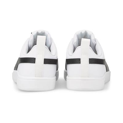 Puma Rickie Jr-White-Black Çocuk Ayakkabı-Beyaz