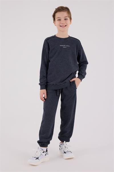 RolyPoly Erkek Çocuk Eşofman Takımı Antrasit