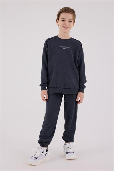 RolyPoly Erkek Çocuk Eşofman Takımı Antrasit