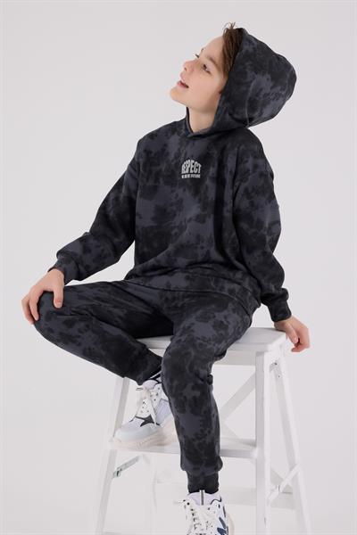 RolyPoly Erkek Çocuk Eşofman Takımı Füme