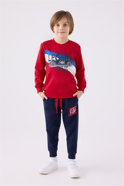 RolyPoly Erkek Çocuk Eşofman Takımı Kırmızı