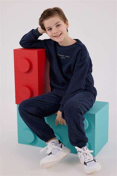 RolyPoly Erkek Çocuk Eşofman Takımı Lacivert