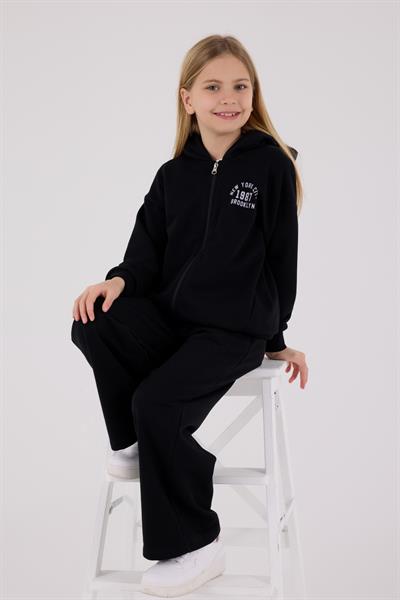 RolyPoly Kız Çocuk Eşofman Takımı Siyah