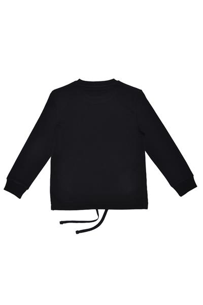 Sisley SIS-B1030  Erkek Çocuk Sweatshirt Siyah