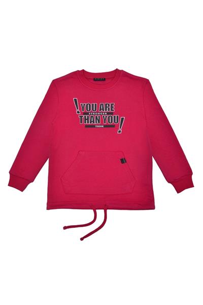 Sisley SIS-B1030  Erkek Çocuk Sweatshirt Kırmızı