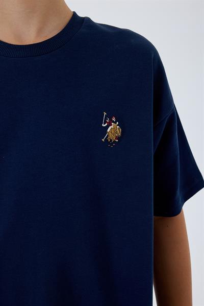 U.S. Polo Assn Erkek Çocuk  2 li Bermuda T-şhirt Takım Lacivert
