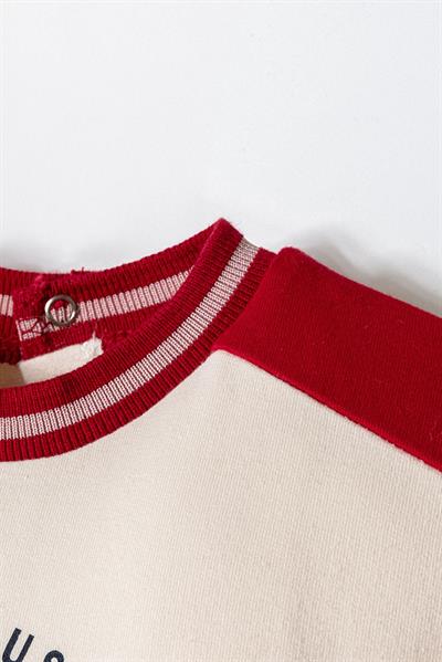 U.S. Polo Assn Erkek Bebek  2 li Şort T-şhirt Takım Kırmızı