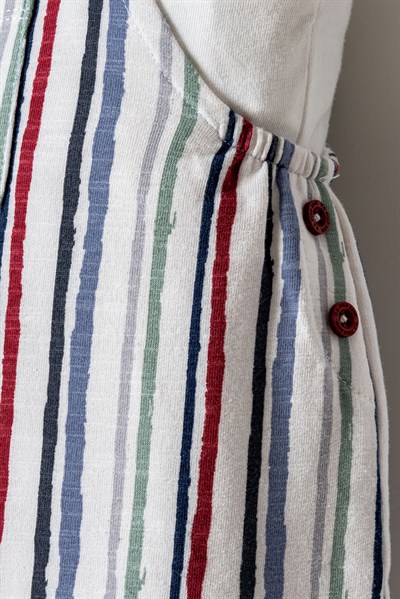 U.S. Polo Assn Erkek Bebek 2 li Salopet T-shirt Takım Beyaz