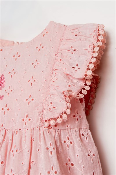 U.S. Polo Assn Kız Bebek  Elbise Pembe
