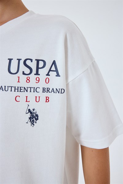 U.S. Polo Assn Erkek Çocuk Bermuda  2li Takım Beyaz
